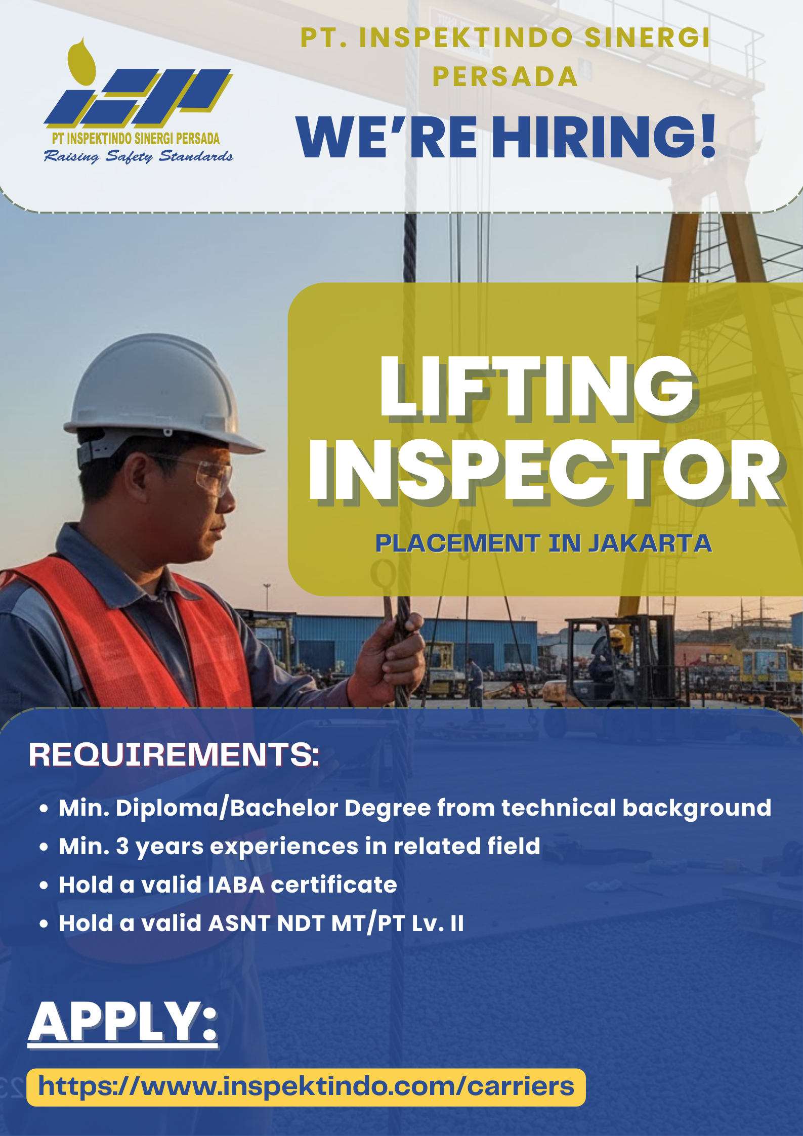 LIFTING INSPECTOR